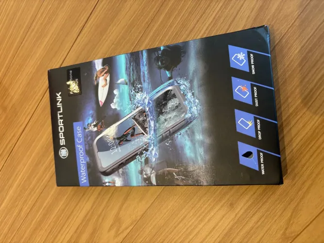 Capa Sportlink Impermeável para IPhone 15 plus