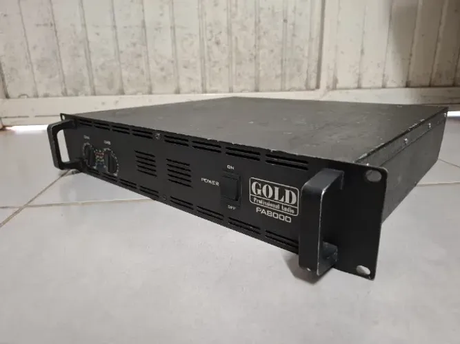 Amplificador Potência Gold PA8000