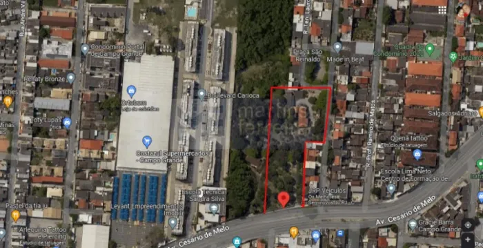 TERRENO COM 7339MTS A VENDA AV. CESÁRIO DE MELO OPORTUNIDADE