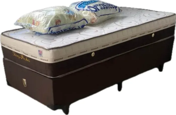 Cama box colchão solteiro