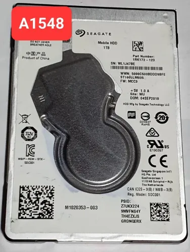 Placa Hd 1 Tb St1000lm035 - Fw: Mcc3 - Cod: A1548