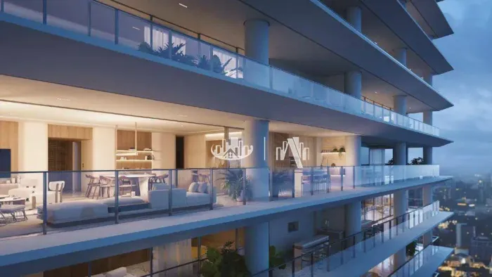 Apartamento com 3 dormitórios à venda, 204 m² por R$ 2.516.000 - Edifício Paseo Santos - C