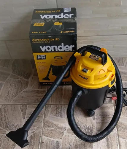 Aspirador de Pó Vonder APV 1010 - 10 Litros - 1000W