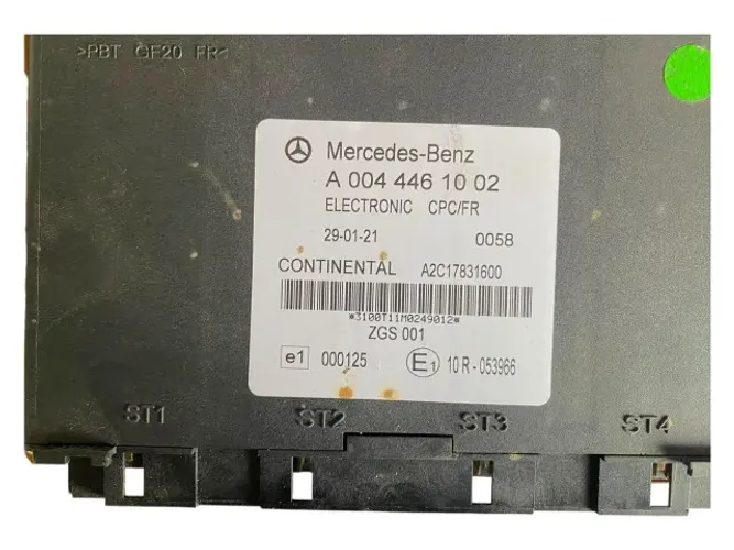 Módulo Eletrônico Cabine Cpc / Fr Mb Atego 2426 3030 Accelo (Usado)