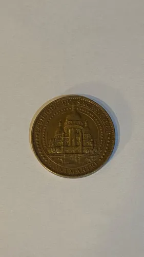 Medalha Cathédrales ET Sanctuaires de France.