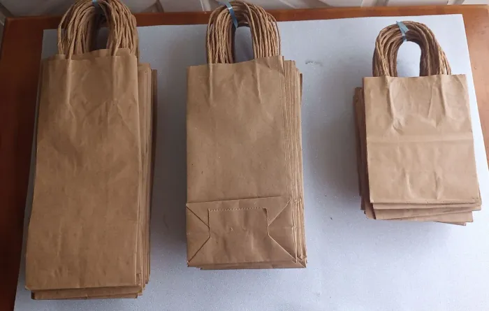 Sacolas de Papel Kraft