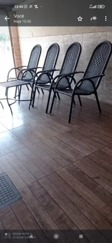 Cadeiras de fibra