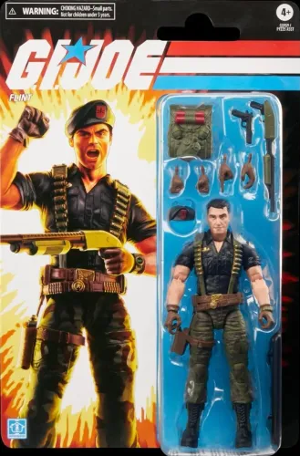 Flint Retro Cardback Gi Joe Classified Series - Lacrado
