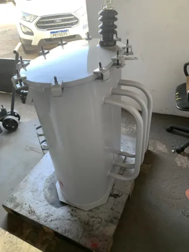 Transformador - 80 kva monofásico, rede 13.8 kv novo. Mande mensagens por whatsapp, chat .