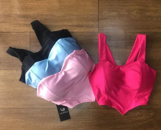 Top Cropped Coração 