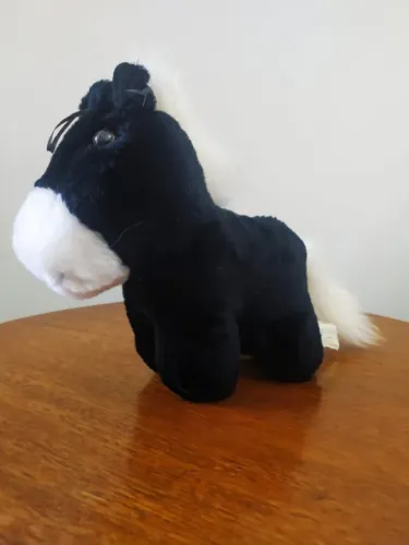 Pelúcia Cavalo Preto