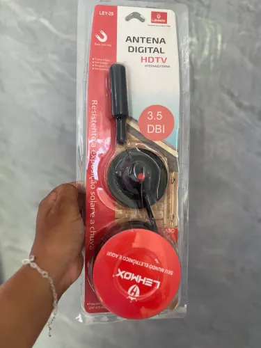 Antena digital para Tv a prova d?água- Entrega a domicílio 