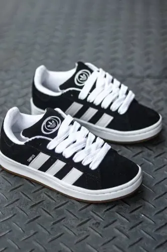Tênis Adidas Campus Preto e Branco