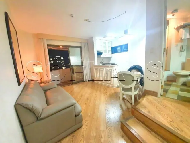 Flat na Bela Vista próximo da Av Paulista, MASP e Pq Trianon. Com entrada imediata e sem f