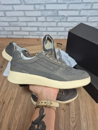 Sapatênis Masculino Reserva Hero - Em Couro Camurça Cinza