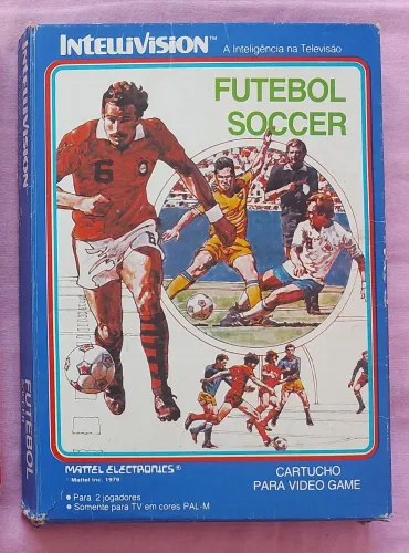 Intellivision Cartucho/Jogo Futebol Soccer Completo na Caixa