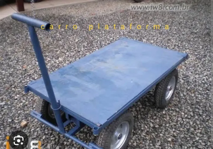 Carro de plataforma para carga