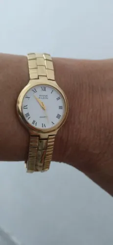 Relógio Feminino Quartz Anne klein Folheado á Ouro