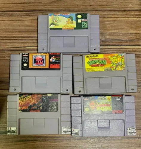 Fitas Super Nintendo