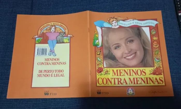 Livro Angélica E Seus Amigos Meninos Contra Meninas