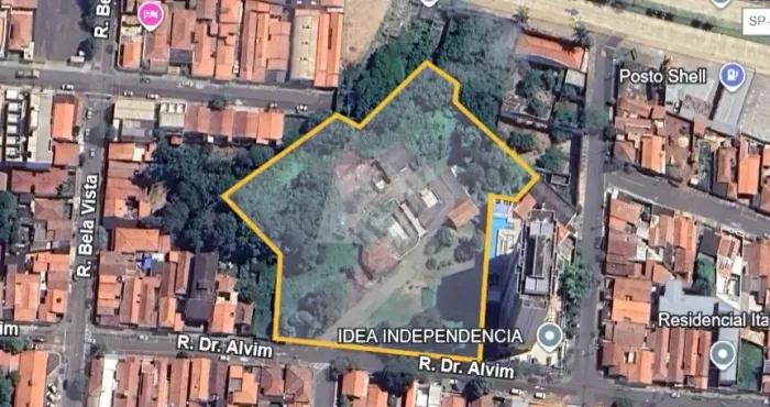 Área à venda no bairro Vila Independência em Piracicaba