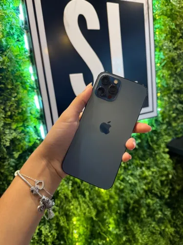 iPhone 12 Pro Max - azul bateria 85% peça única todo original