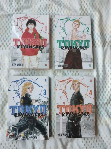 Coleção de mangás Tokyo Revengers 1 ao 4