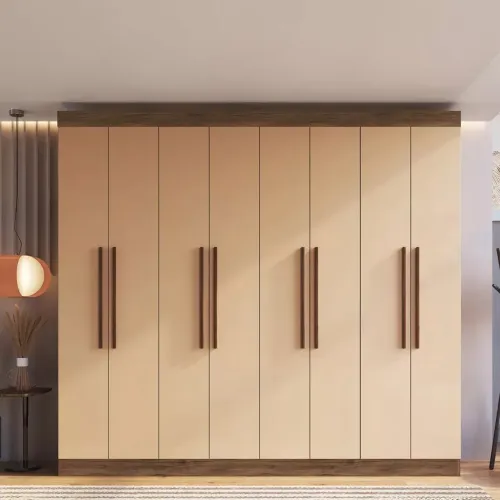 Guarda-Roupa 8 Portas Califórnia 2,42m de Largura- Entrega Rápida
