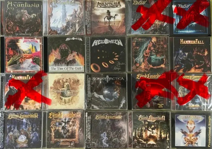 Cds Originais - Hard Rock, Heavy, Power, Folk, Progressivo, Sinfônico 