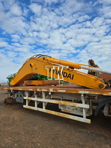 PEÇAS DA ESCAVADEIRA HIDRÁULICA MARCA HYUNDAI MODELO 210