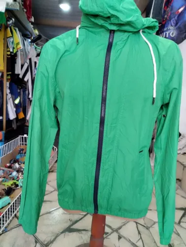 Jaqueta corta vento John John Impermeável Verde