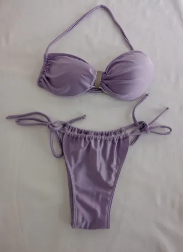 Biquíni lilás tamanho G