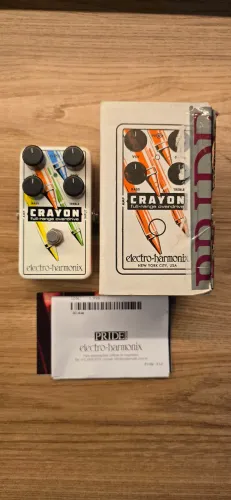 Pedal Overdrive Electro Harmonix Crayon 76