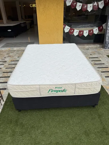Cama box Casal PROBEL SEMINOVA - Entrego!