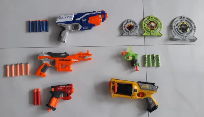 Kit 5 Nerfs Originais 