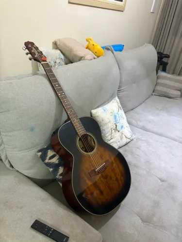 Violão Takamine Japonês EF 444s TBS - PreAmp CT-4BII - Raro - Ótimo Estado