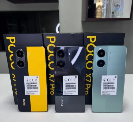 Poco X7 Pro 512/12 - Parcelamos no Cartão em até 18x - Rede 5G - Mais qualidade do mercado