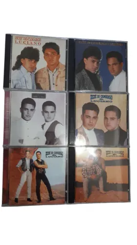 Combo 06 Cd's - Zezé de Camargo & Luciano