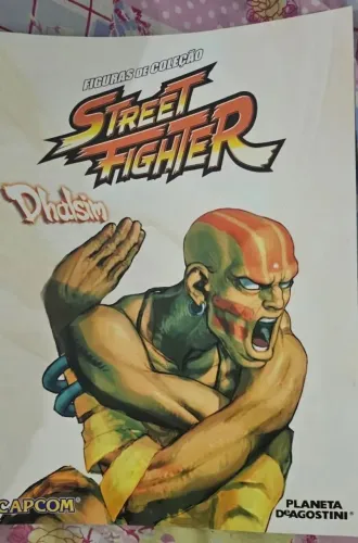 POSTER REVISTA ORIGINAL STREET FIGHTER PLANETA DEAGOSTINI PARA COLECIONADOR. UNIDADE 45 R$