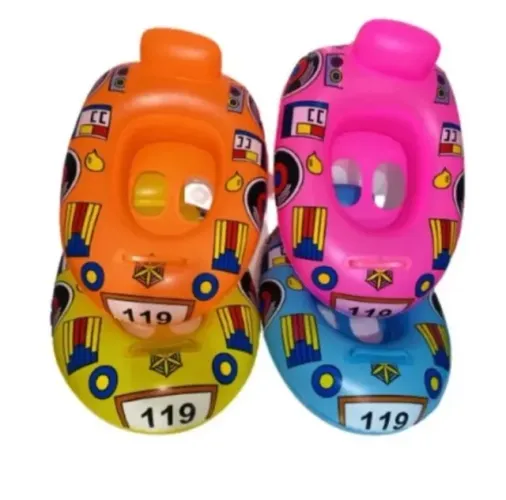 Bóia bote infantil inflável para piscina