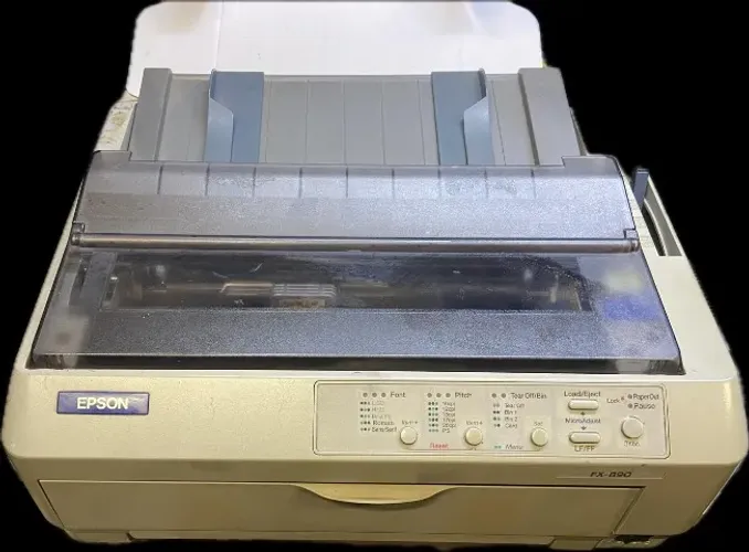 Impressora Epson Matricial Fx-890 80 Colunas fita nova Revisada sem bandeja