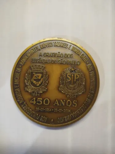Medalha 450 anos a gratidão dos Lusíadas