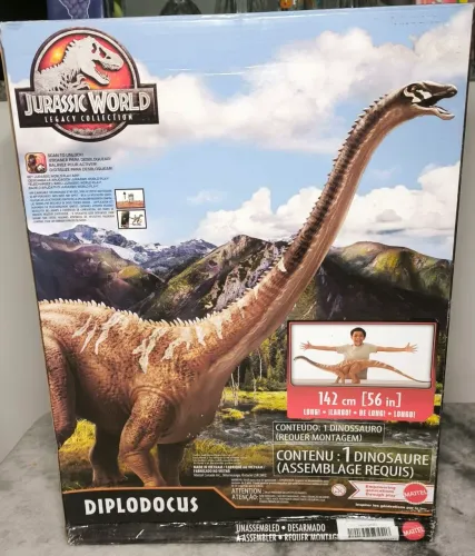 Jurassic world Diplodocus legacy collection Mattel original e lacrado Hammond