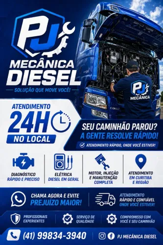 Mecânico diesel 24 horas
