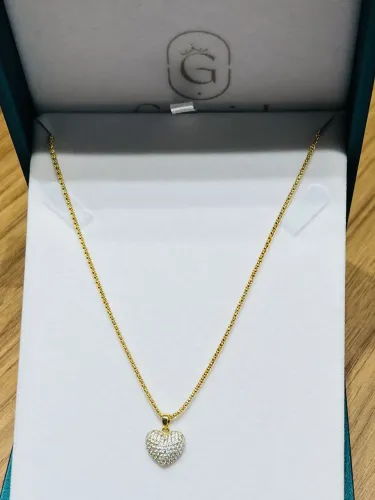 Cordão de ouro feminino + pingente 5.55g ( LOJA FÍSICA )