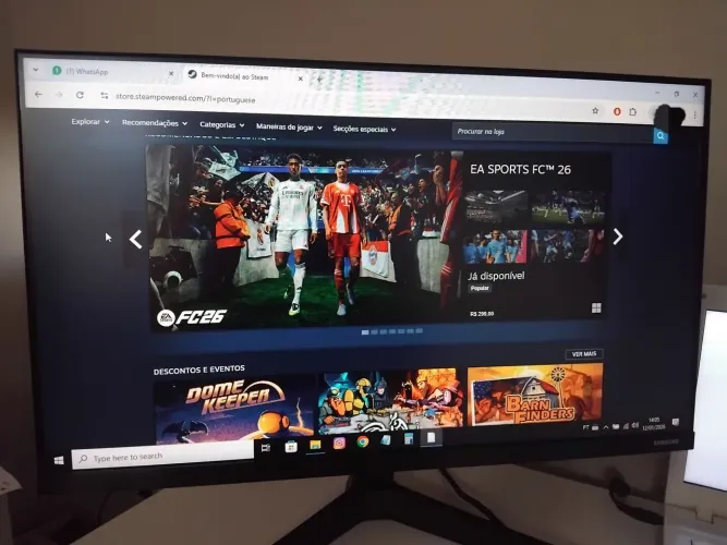 Monitor Gaming Samsung Perfeito