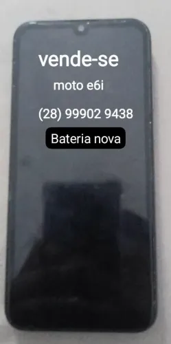 Vendo celular moto e6i