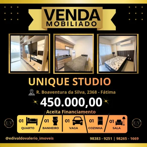 Vendo loft no Studio Unique