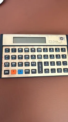 Calculadora hp12c (nao funcionando)