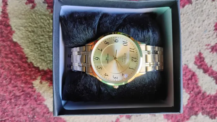 Relógio Atlantis Gold Feminino Original